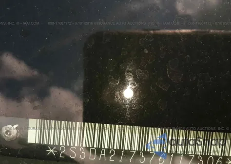 2007 Suzuki Xl7 из США, поврежденный, VIN 2S3DA217376117306